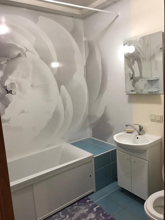 Apartment On Rekonstruktyvna Street Zaporizhia Bagian luar foto