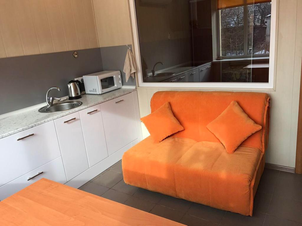 Apartment On Rekonstruktyvna Street Zaporizhia Bagian luar foto